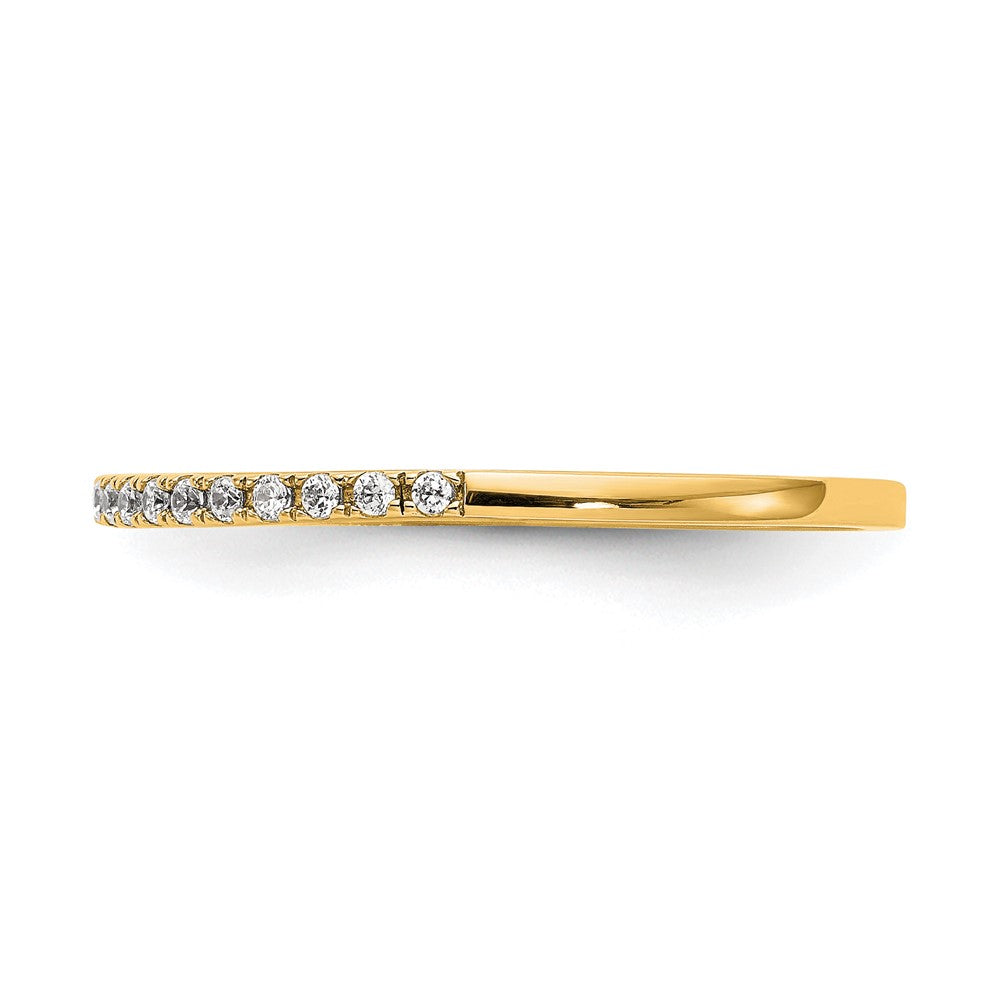 14K Gold Lab Grown Diamond VS/SI FGH Wedding Band