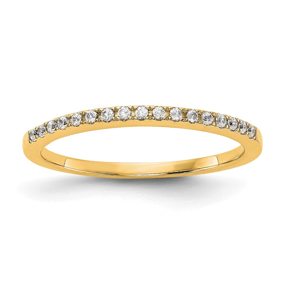 14K Gold Lab Grown Diamond VS/SI FGH Wedding Band