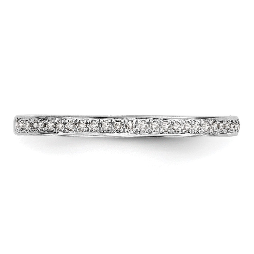 14k White Gold Lab Grown VS/SI FGH Dia Wedding Band