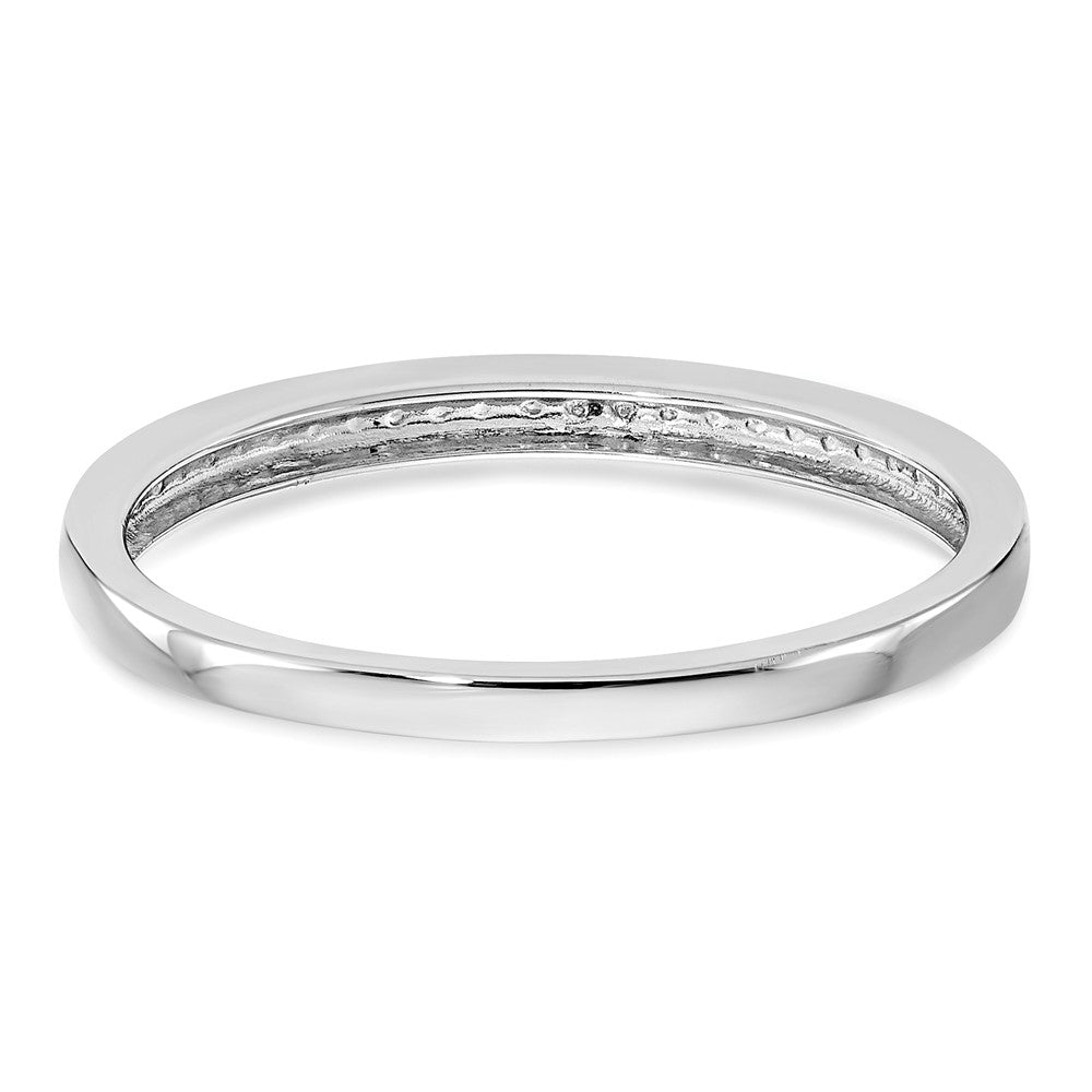 14k White Gold Lab Grown VS/SI FGH Dia Wedding Band