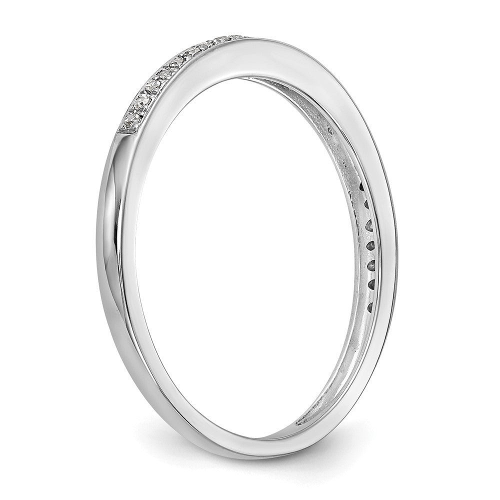 14k White Gold Lab Grown VS/SI FGH Dia Wedding Band