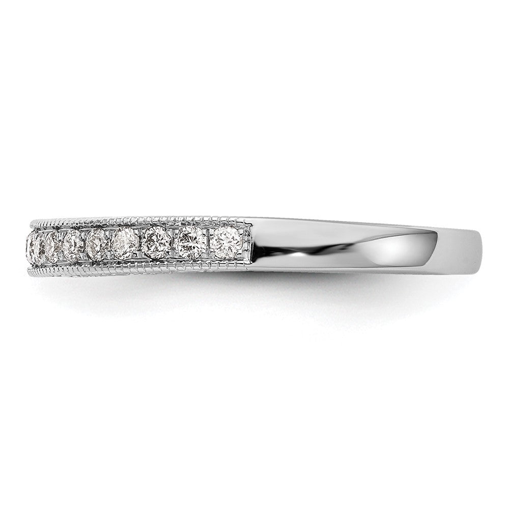 14K White Gold Lab Grown Diamond VS/SI FGH Wedding Band