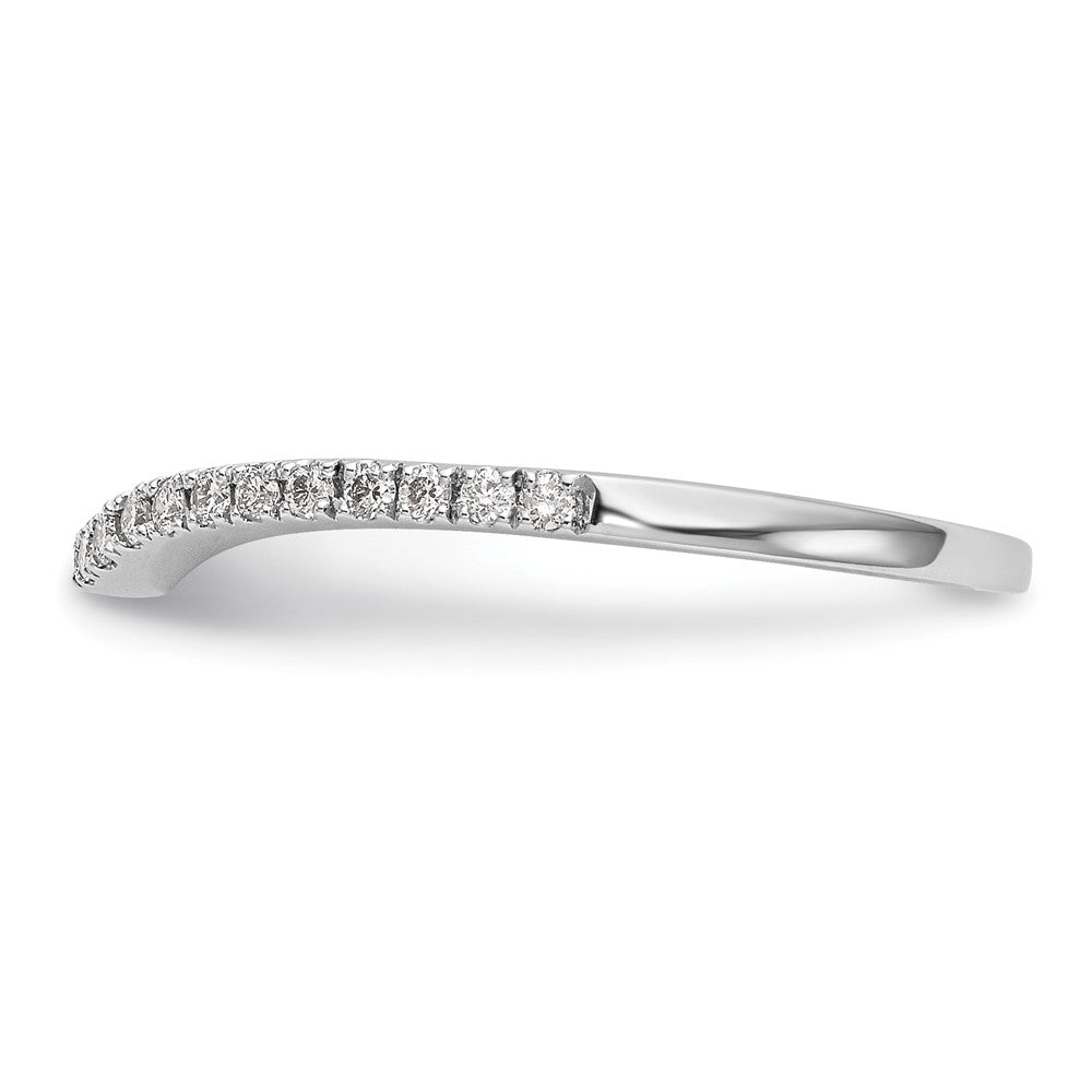 14K White Gold Lab Grown VS/SI FGH Dia Wedding Band