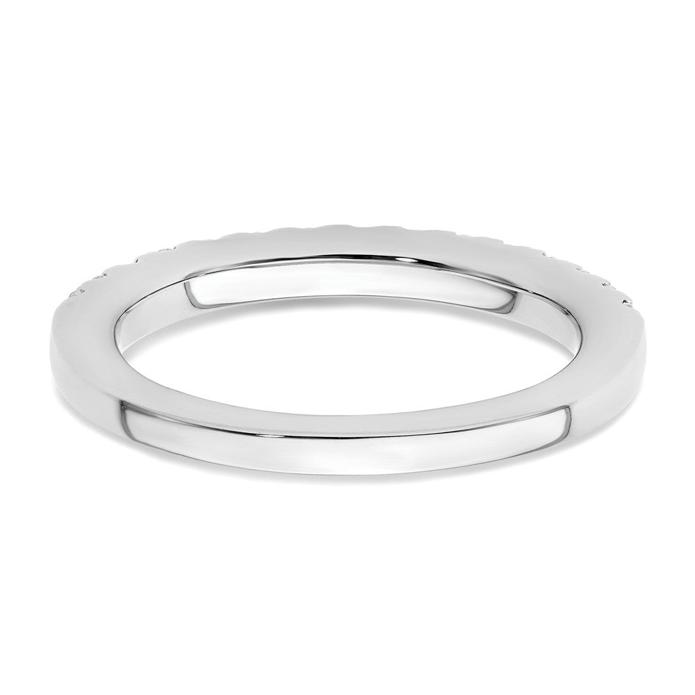 14K White Gold Lab Grown VS/SI FGH Dia Wedding Band