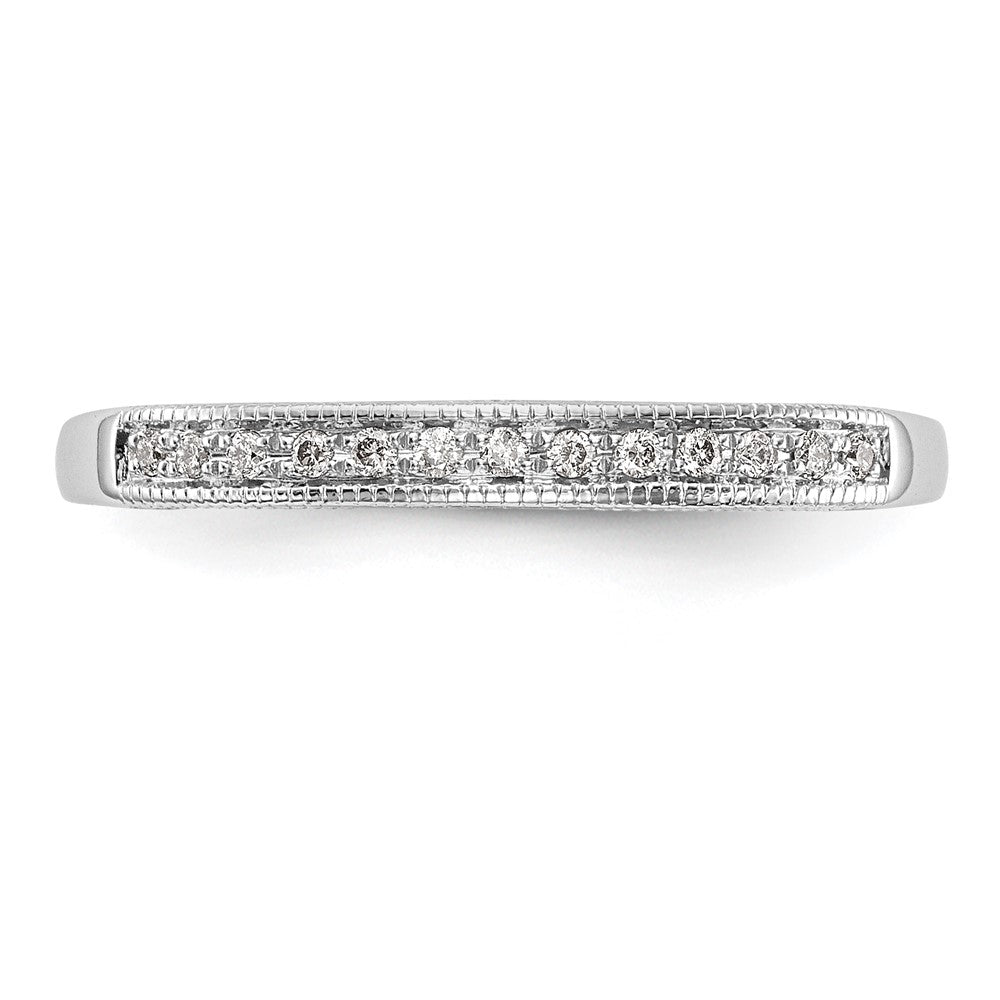 14K White Gold Lab Grown VS/SI FGH Dia Wedding Band