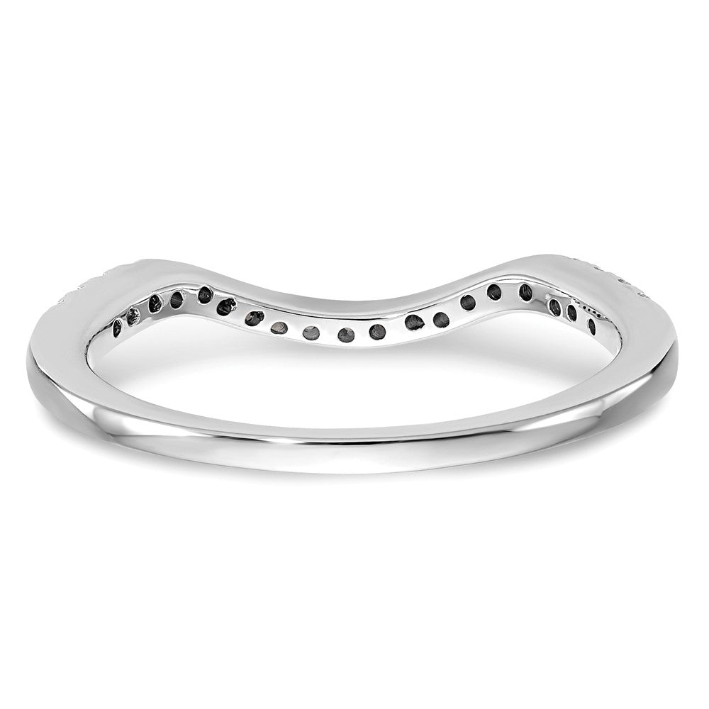 14K White Gold Lab Grown VS/SI FGH Dia Wedding Band