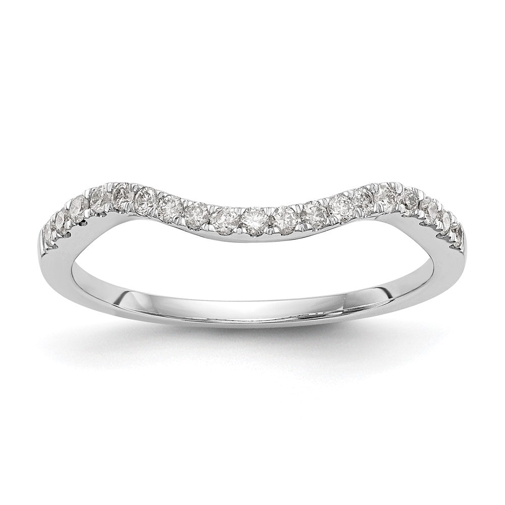 14K White Gold Lab Grown VS/SI FGH Dia Wedding Band