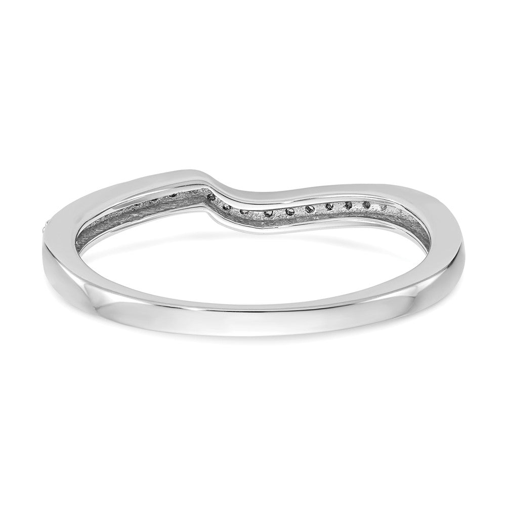 10K White Gold Lab Grown VS/SI FGH Dia Wedding Band