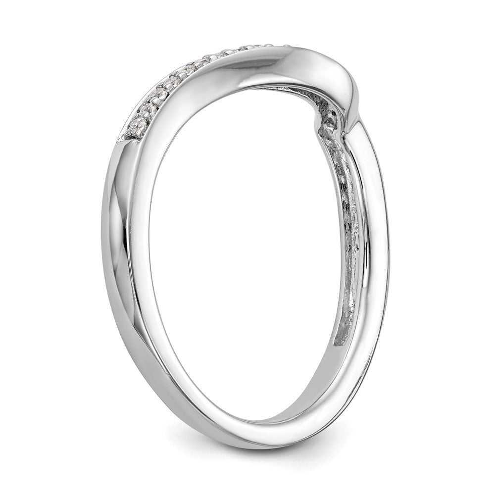 14K White Gold Lab Grown VS/SI FGH Dia Wedding Band