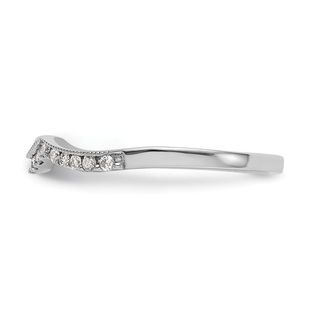 14K White Gold Lab Grown VS/SI FGH Dia Wedding Band