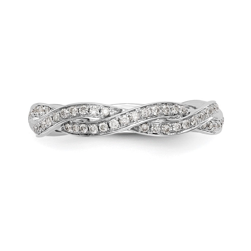 14K White Gold Lab Grown VS/SI FGH Dia Wedding Band