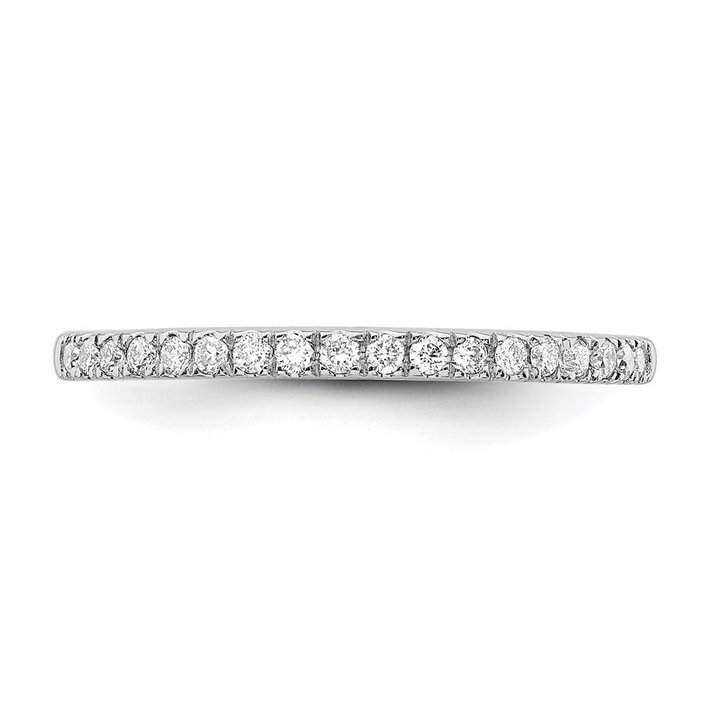 14K White Gold Lab Grown Diamond VS/SI FGH Wedding Band