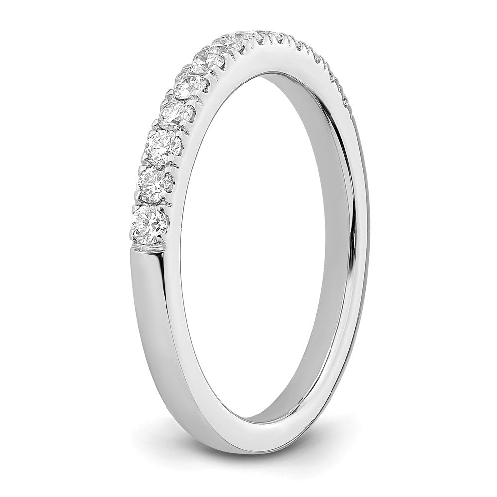 14K White Gold Lab Grown Diamond VS/SI FGH Wedding Band