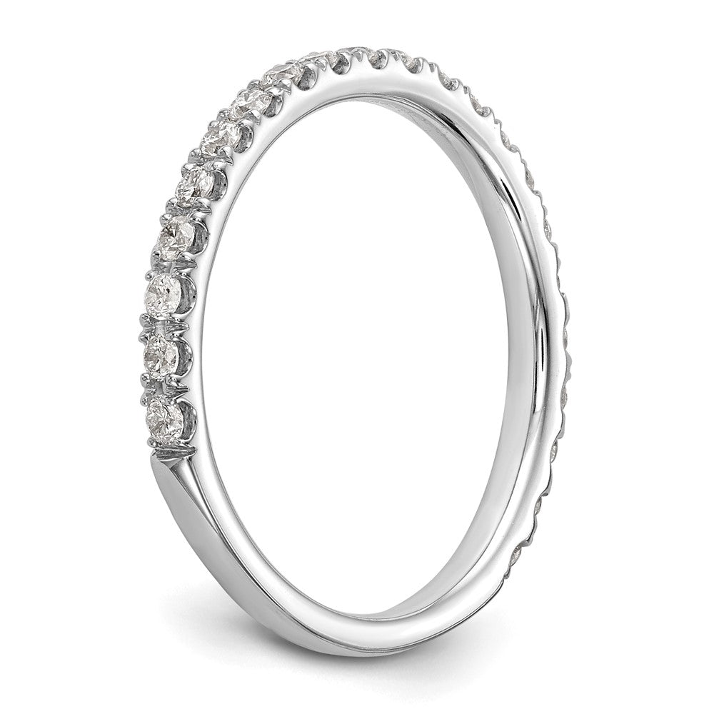 14K White Gold Lab Grown Diamond VS/SI FGH Wedding Band