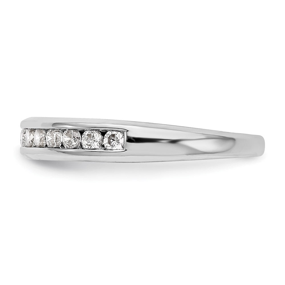 14K White Gold Lab Grown Diamond VS/SI FGH Wedding Band