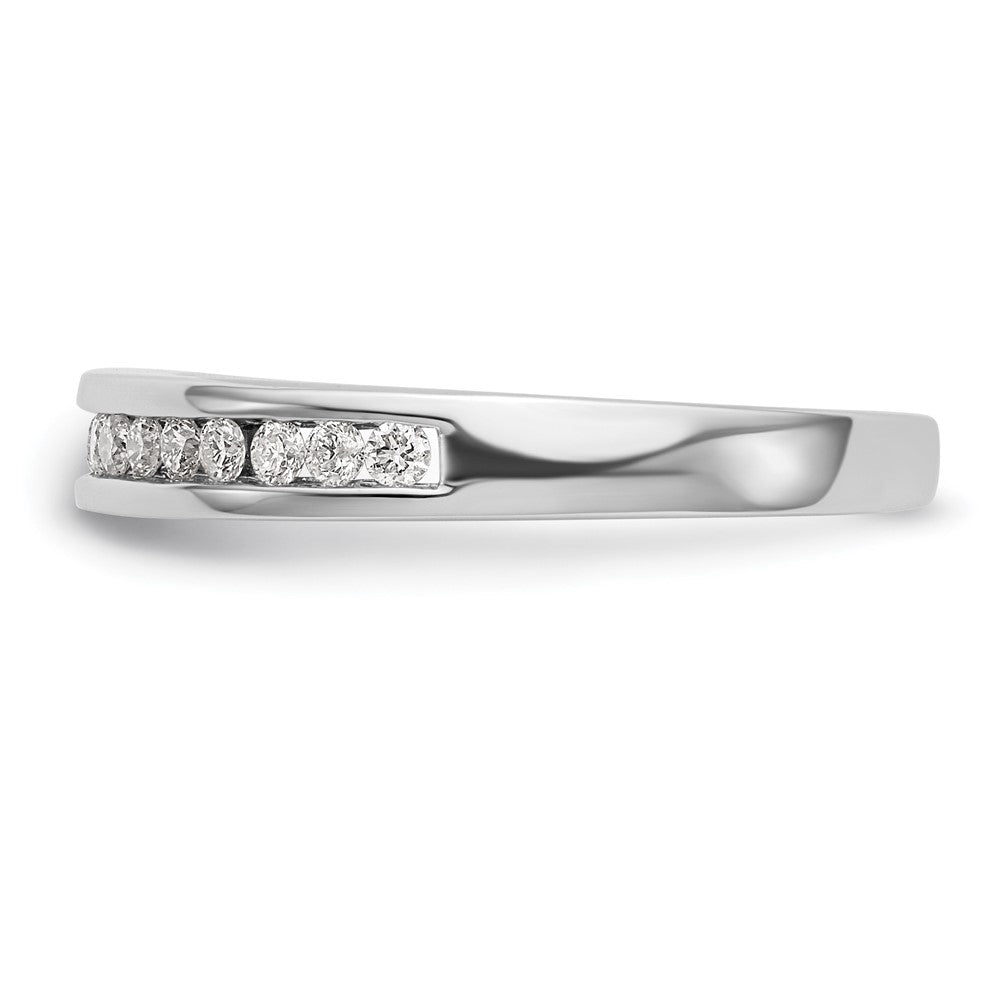 14K White Gold Lab Grown Diamond VS/SI FGH Wedding Band