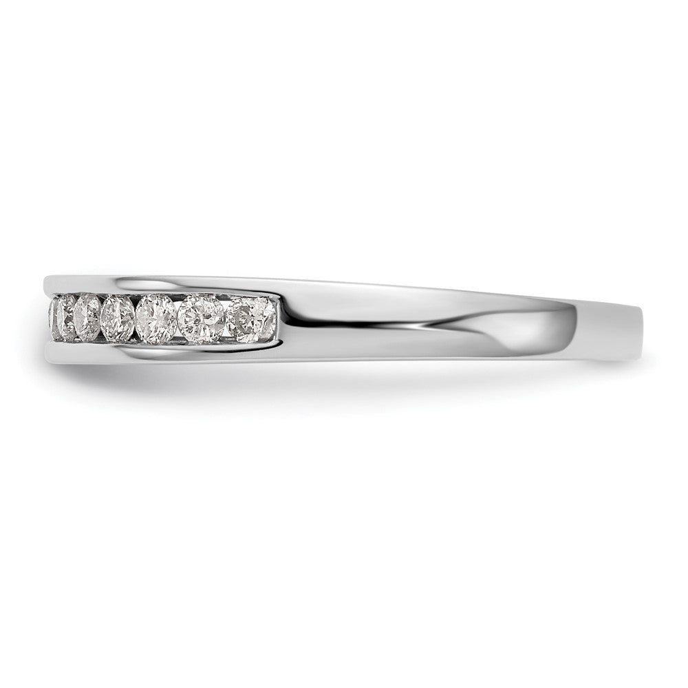 14K White Gold Lab Grown Diamond VS/SI FGH Wedding Band