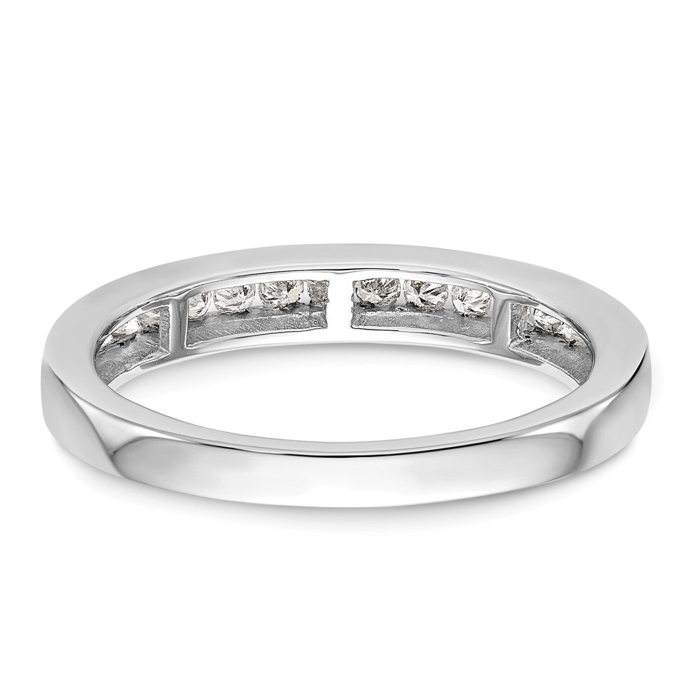 14K White Gold Lab Grown Diamond VS/SI FGH Wedding Band