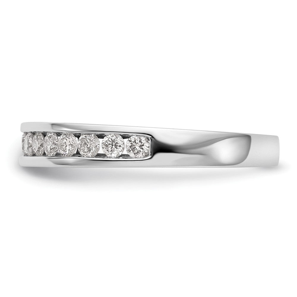 14K White Gold Lab Grown Diamond VS/SI FGH Wedding Band