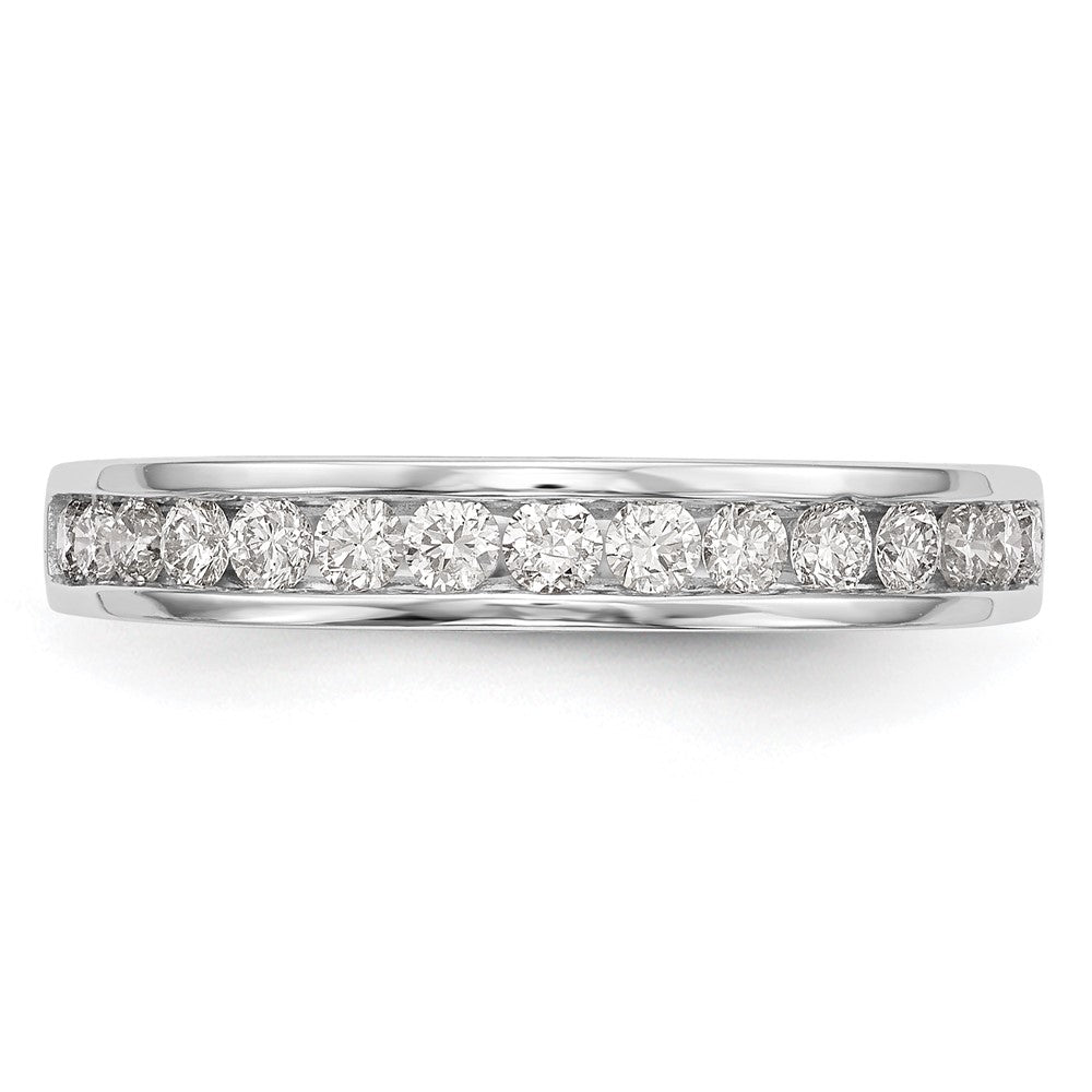 14K White Gold Lab Grown Diamond VS/SI FGH Wedding Band