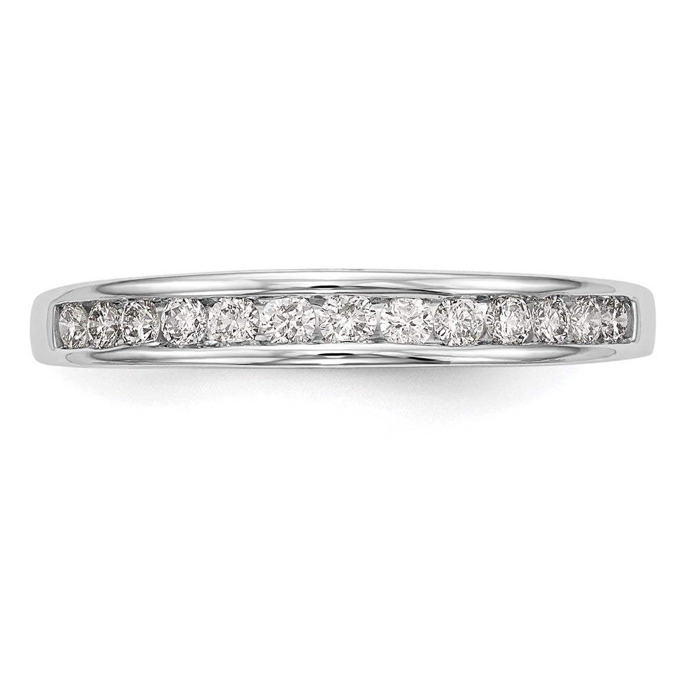 14K White Gold Lab Grown Diamond VS/SI FGH Wedding Band