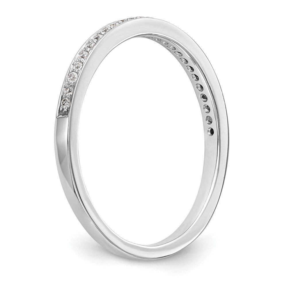 14K White Gold Lab Grown VS/SI FGH Dia Wedding Band