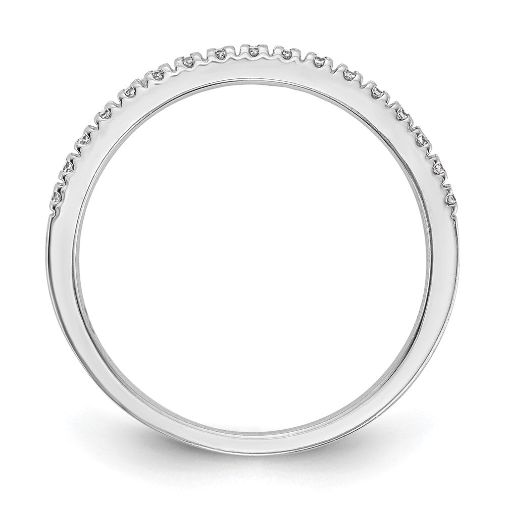 14K White Gold Lab Grown VS/SI FGH Dia Wedding Band