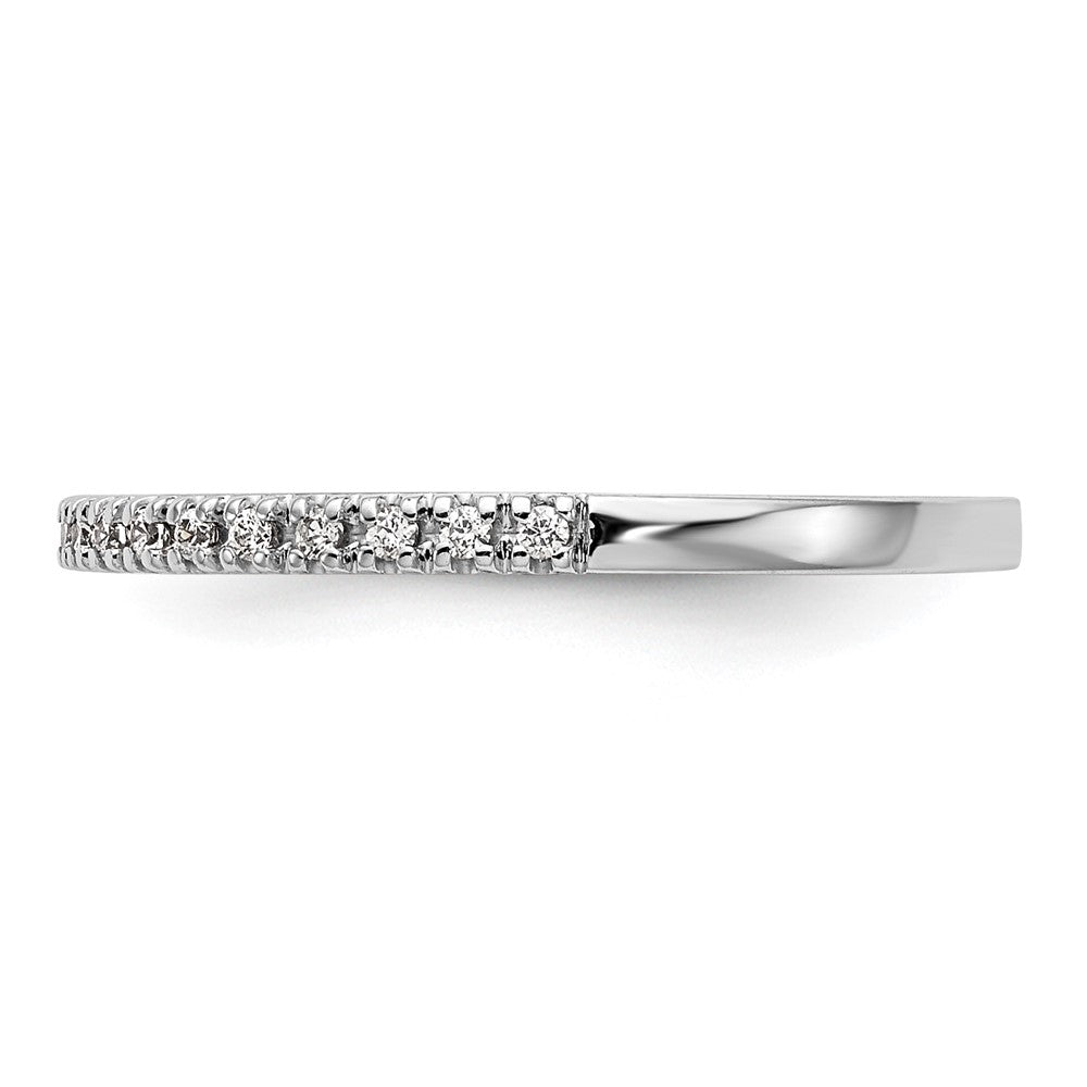 14K White Gold Lab Grown VS/SI FGH Dia Wedding Band