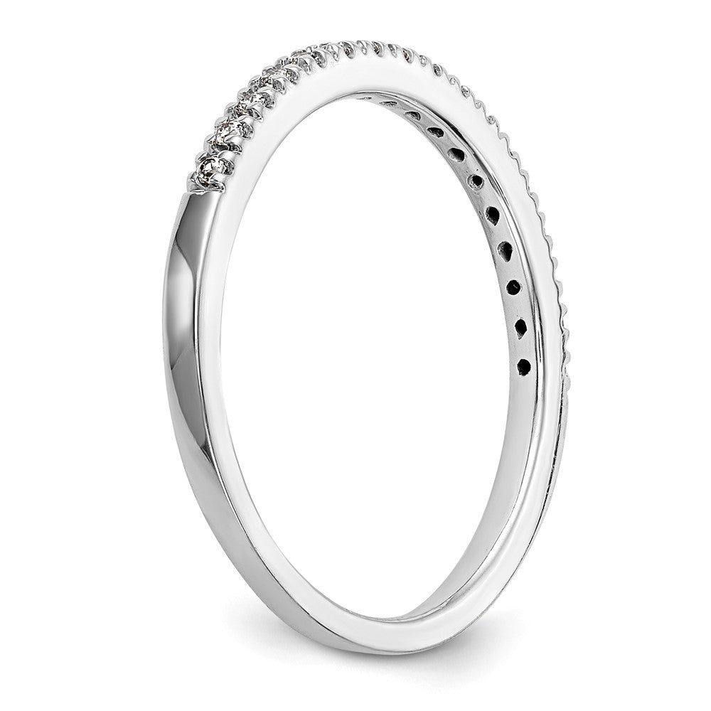 14K White Gold Lab Grown VS/SI FGH Dia Wedding Band