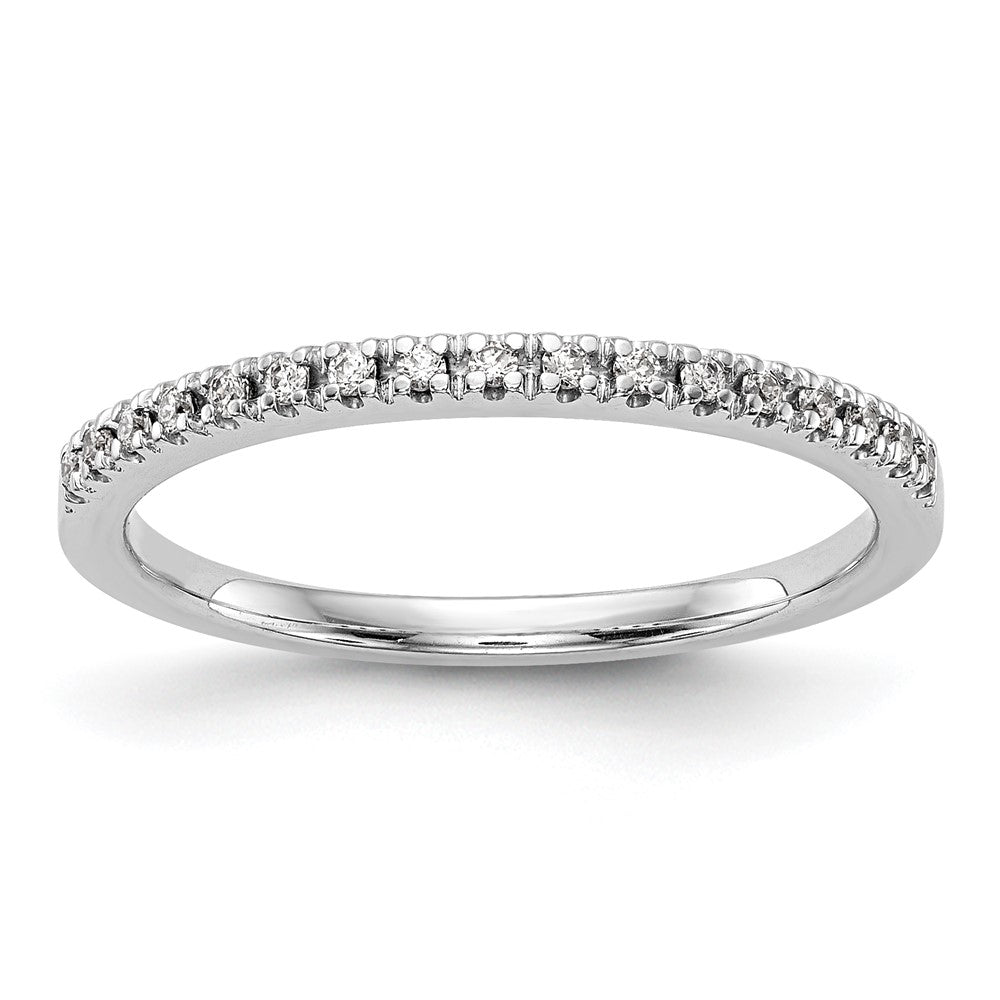 14K White Gold Lab Grown VS/SI FGH Dia Wedding Band