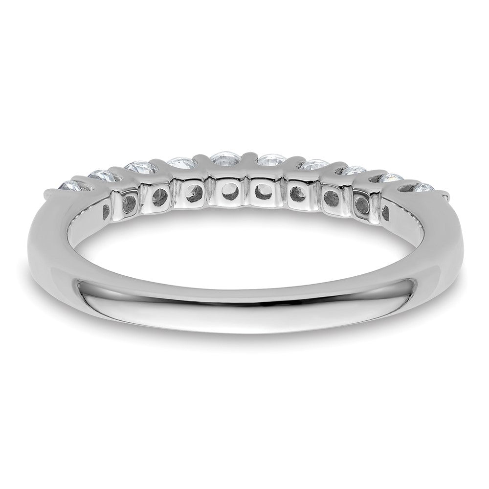 14K White Gold Lab Grown Diamond VS/SI FGH Wedding Band