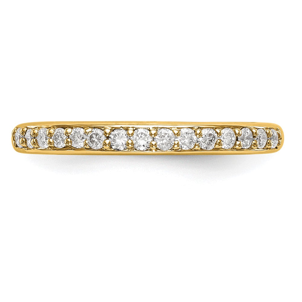 14K Gold Lab Grown Diamond VS/SI FGH Wedding Band