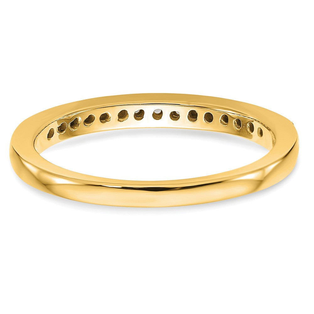 14K Gold Lab Grown Diamond VS/SI FGH Wedding Band