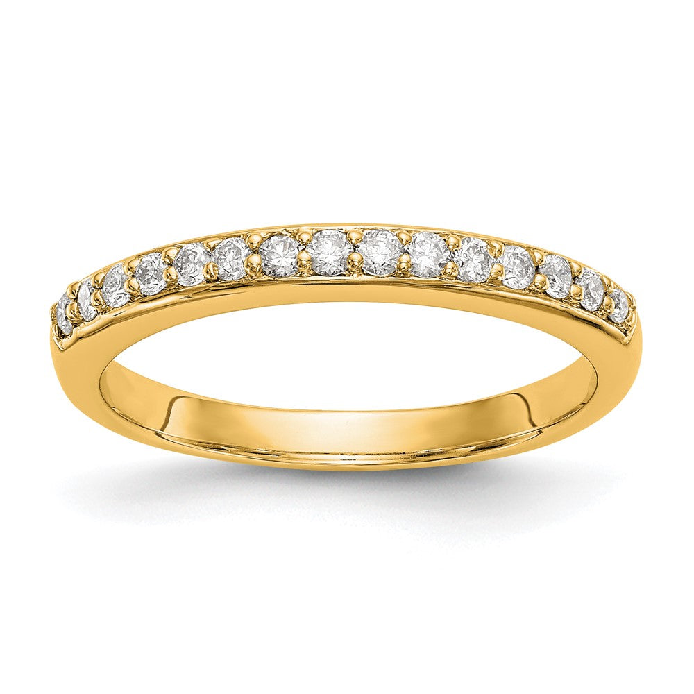 14K Gold Lab Grown Diamond VS/SI FGH Wedding Band