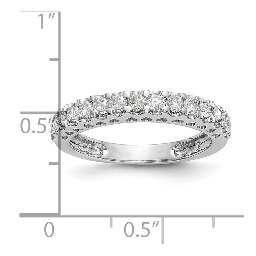 14K White Gold Lab Grown Diamond VS/SI FGH Wedding Band