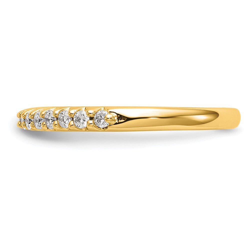 14K Gold Lab Grown Diamond VS/SI FGH Wedding Band