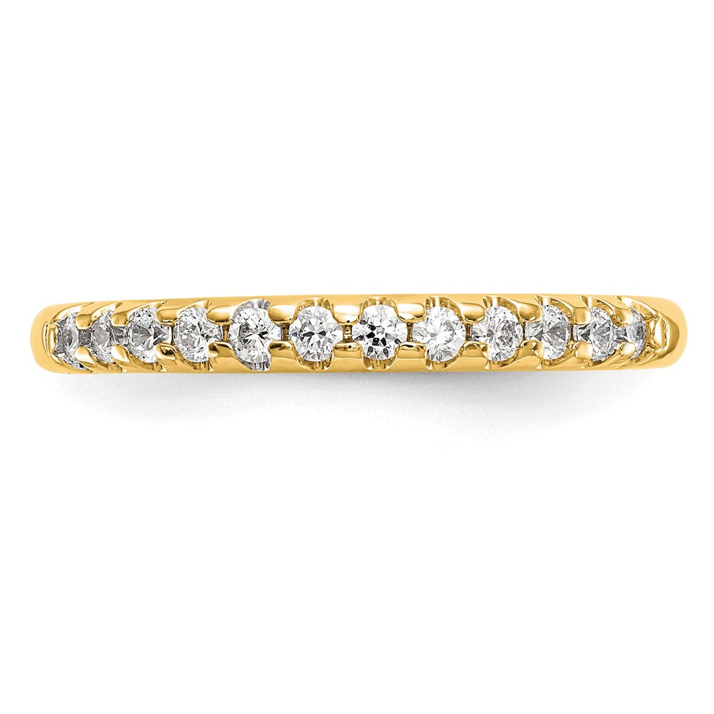 14K Gold Lab Grown Diamond VS/SI FGH Wedding Band