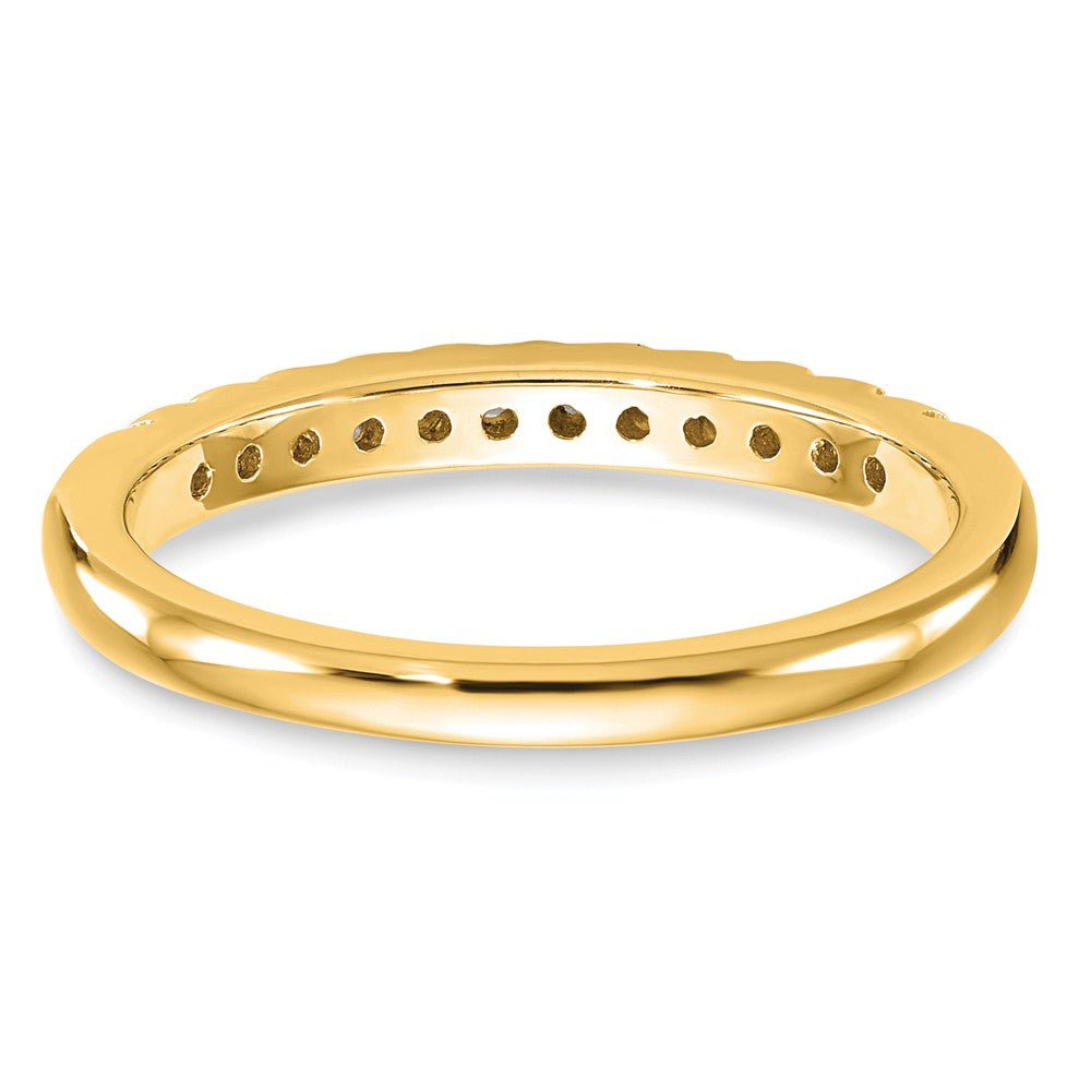 14K Gold Lab Grown Diamond VS/SI FGH Wedding Band