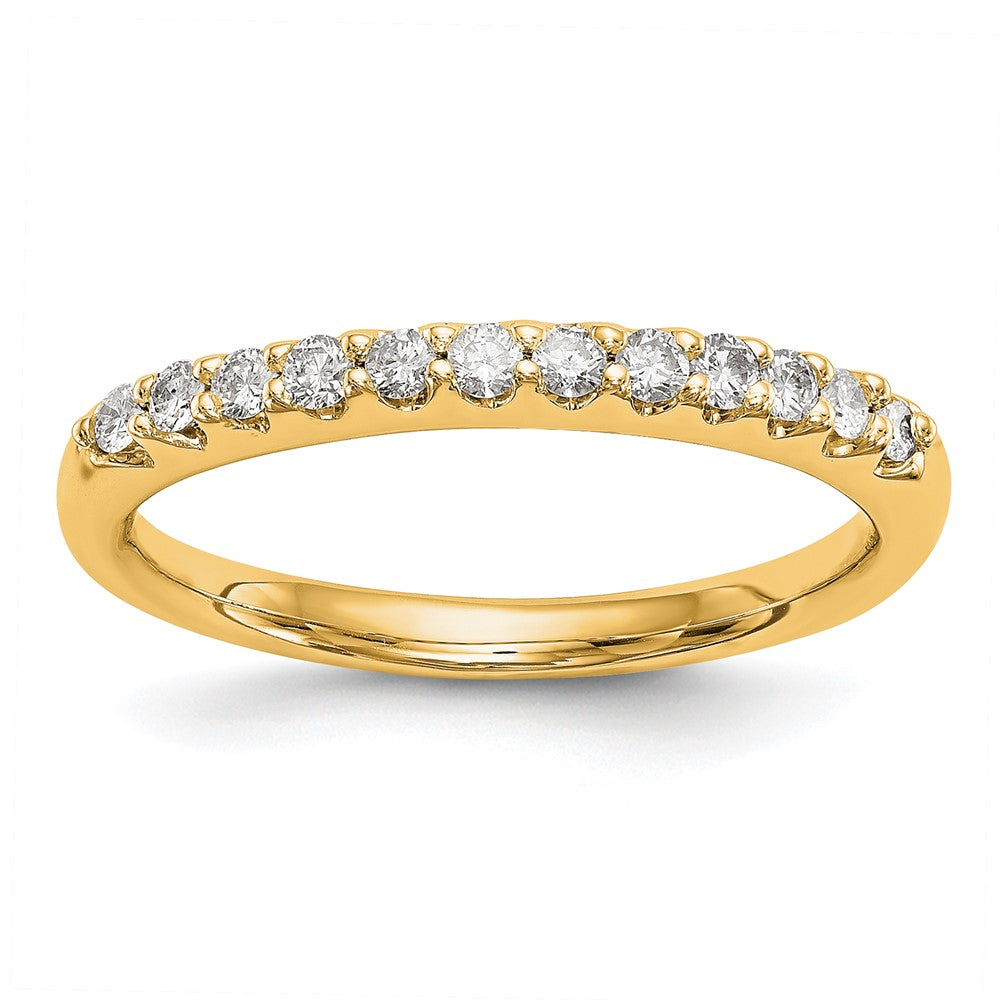 14K Gold Lab Grown Diamond VS/SI FGH Wedding Band