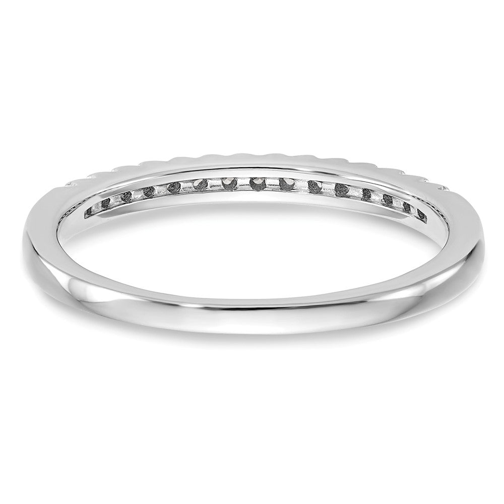 14K White Gold Lab Grown Diamond VS/SI FGH Wedding Band