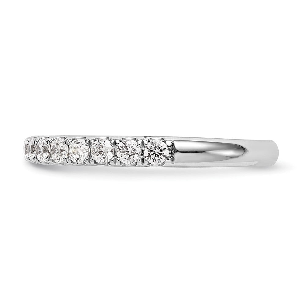 14K White Gold Lab Grown Diamond VS/SI FGH Wedding Band