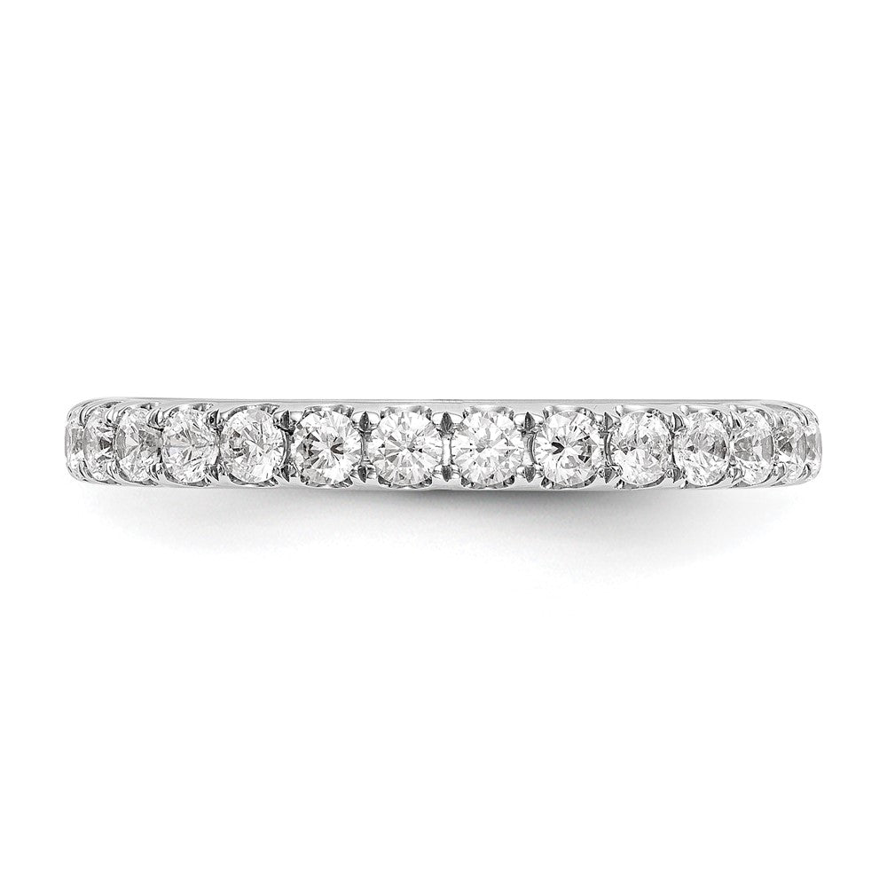 14K White Gold Lab Grown Diamond VS/SI FGH Wedding Band