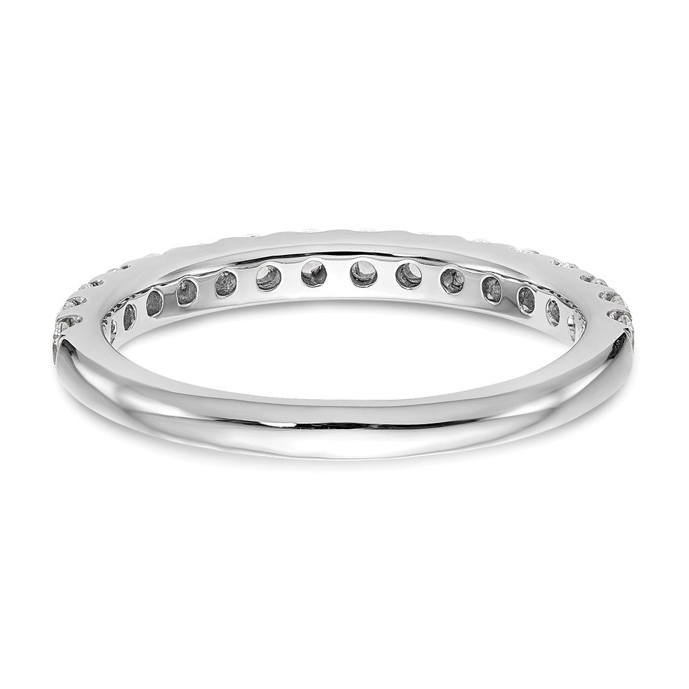 14K White Gold Lab Grown Diamond VS/SI FGH Wedding Band