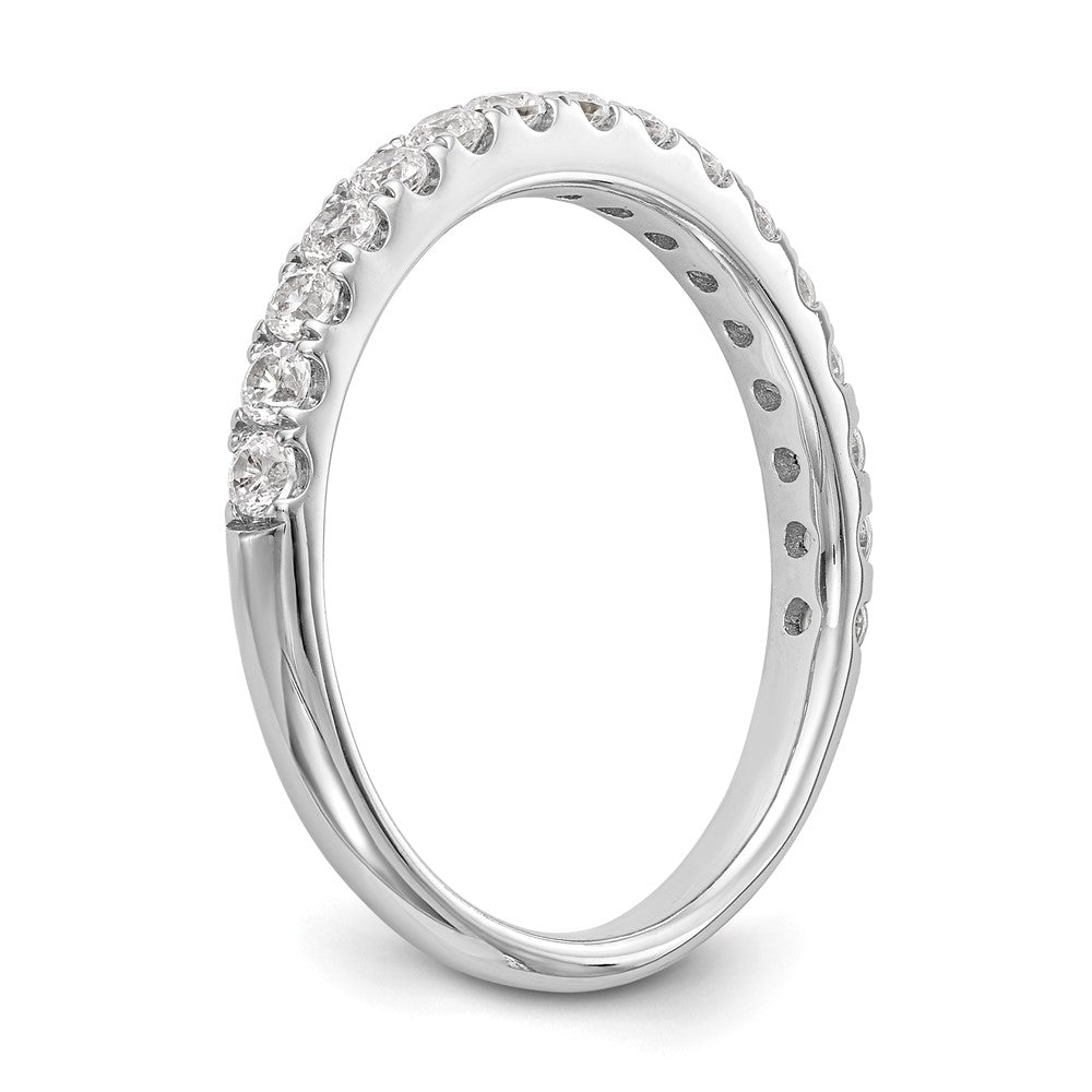 14K White Gold Lab Grown Diamond VS/SI FGH Wedding Band