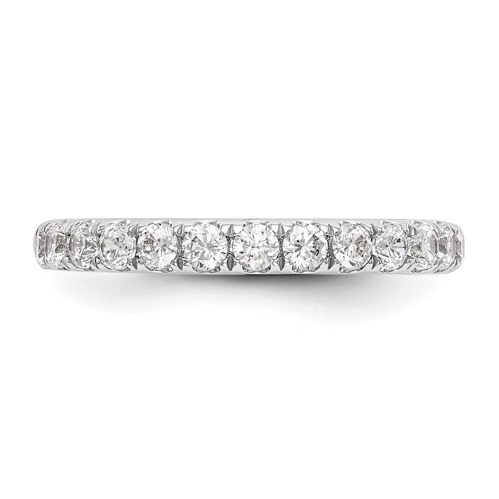 14K White Gold Lab Grown Diamond VS/SI FGH Wedding Band