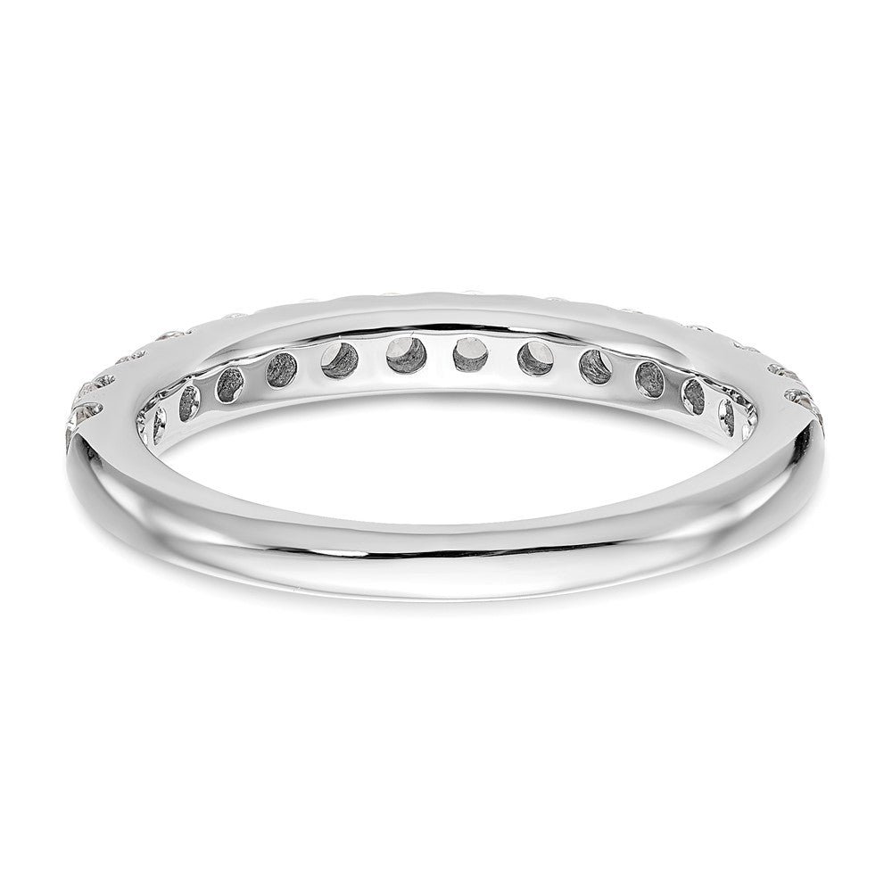 14K White Gold Lab Grown Diamond VS/SI FGH Wedding Band