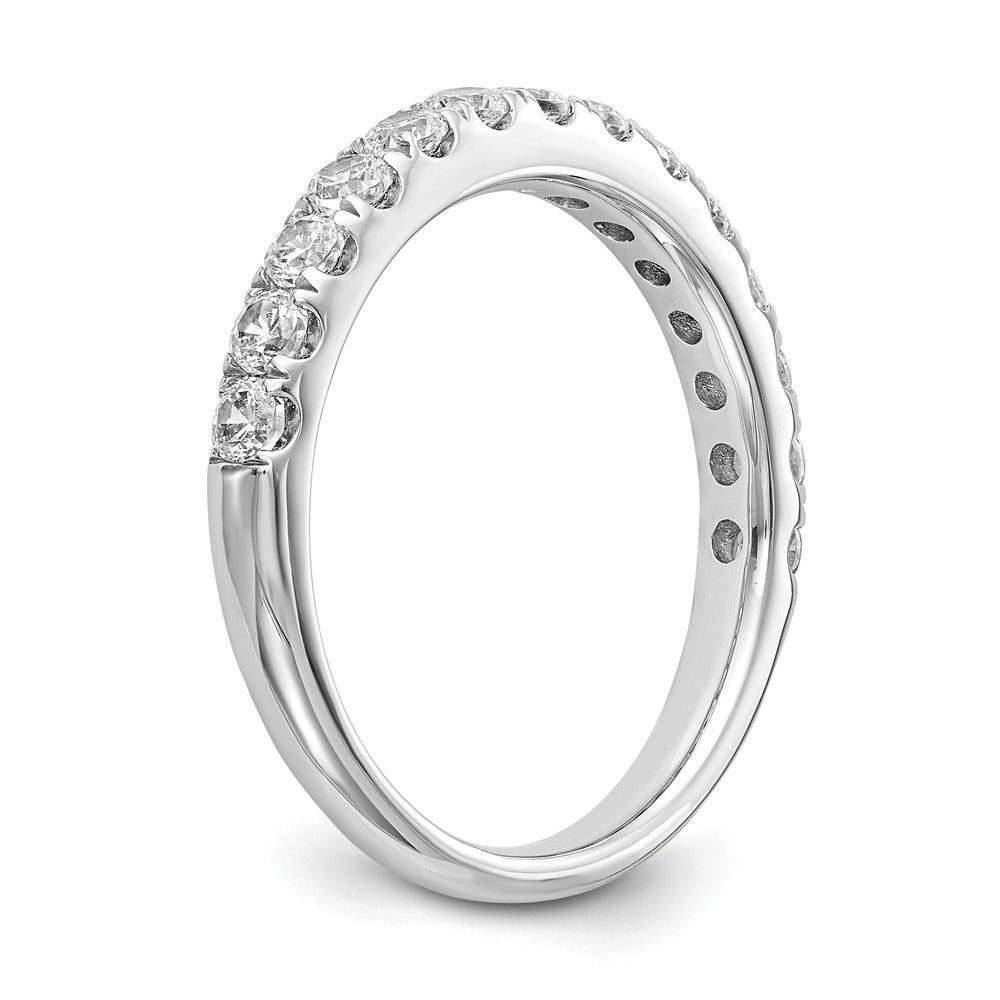 14K White Gold Lab Grown Diamond VS/SI FGH Wedding Band