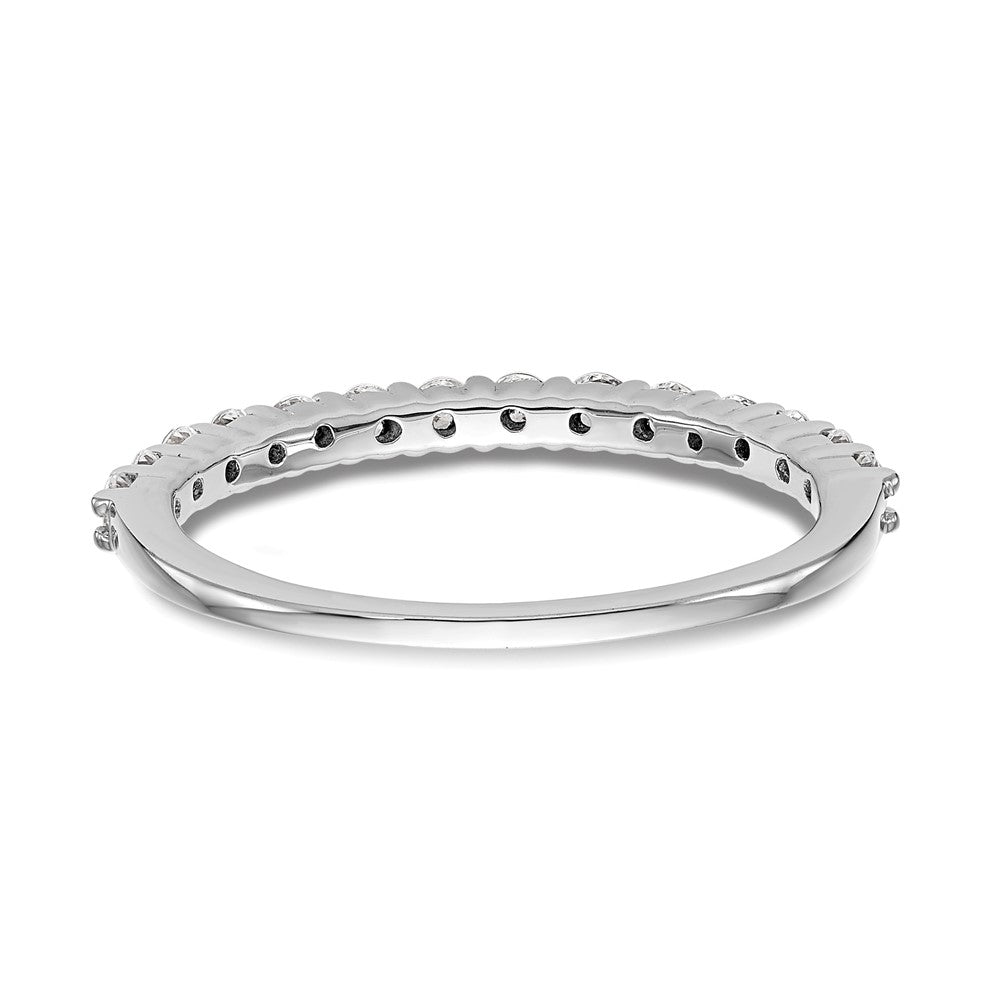 14K White Gold Lab Grown VS/SI FGH Dia Wedding Band