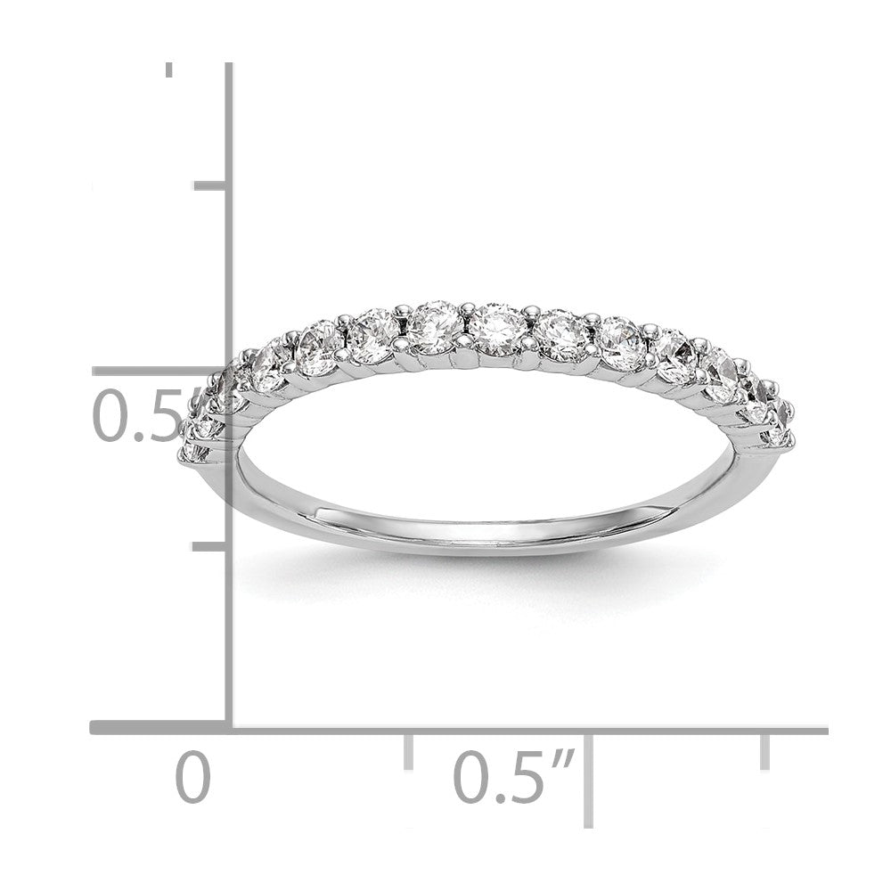 14K White Gold Lab Grown VS/SI FGH Dia Wedding Band