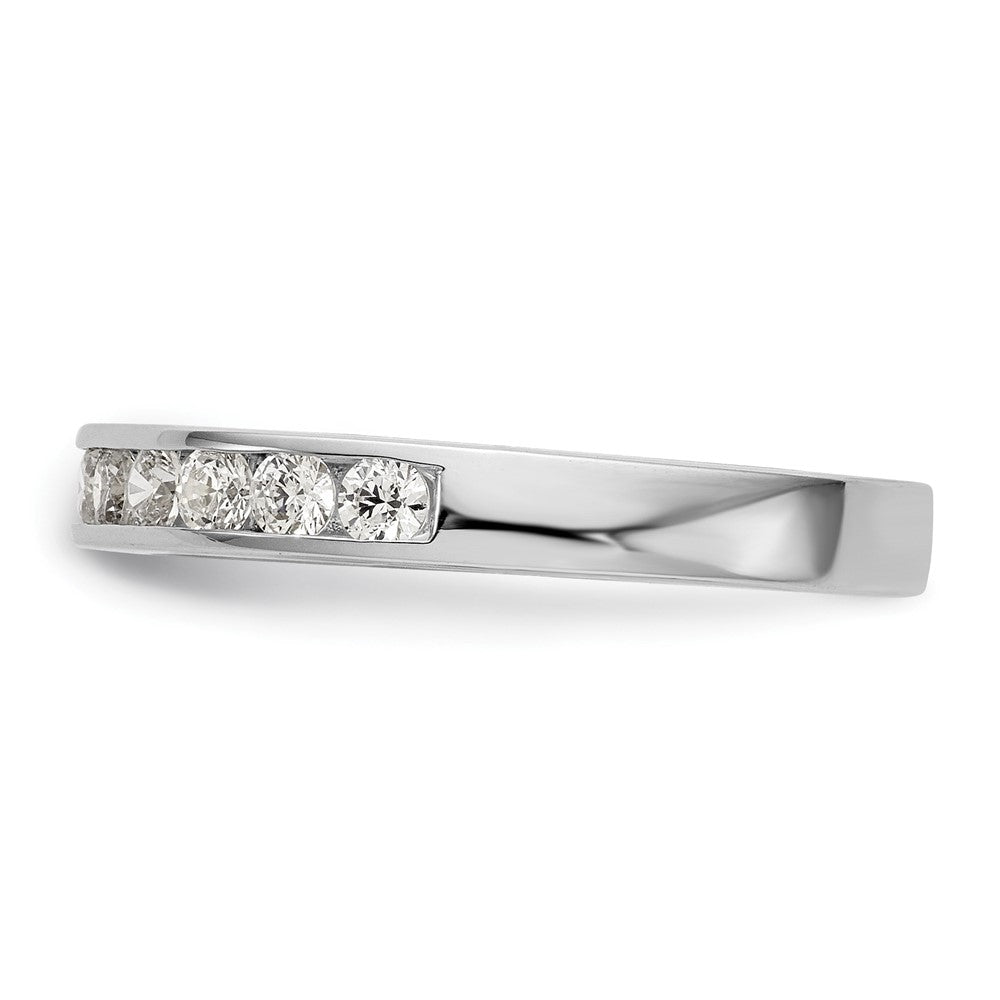 14K White Gold Lab Grown Diamond VS/SI FGH Wedding Band